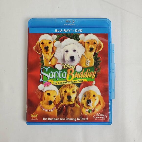 Disney Santa Buddies Blu-ray + DVD - The Legend of Santa Paws - Picture 1 of 3